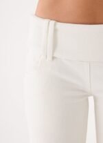 Lina Low Rise Jeans - White - Image 6