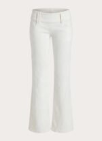 Lina Low Rise Jeans - White - Image 8