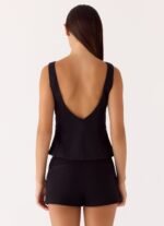 Lulita Belted Shorts - Black - Image 4
