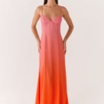 Madelyn Maxi Dress - Sunset Ombre