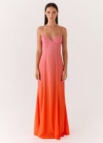 Madelyn Maxi Dress - Sunset Ombre - Image 7