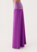 Marista Sequin Maxi Skirt - Purple - Image 5