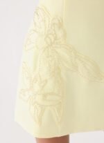 Marta Strapless Mini Dress - Yellow - Image 5