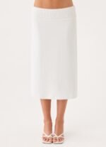 Moments Midi Skirt - White - Image 5
