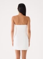 Naomee Mini Dress - White - Image 4