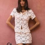 Nyxie Crochet Top - White