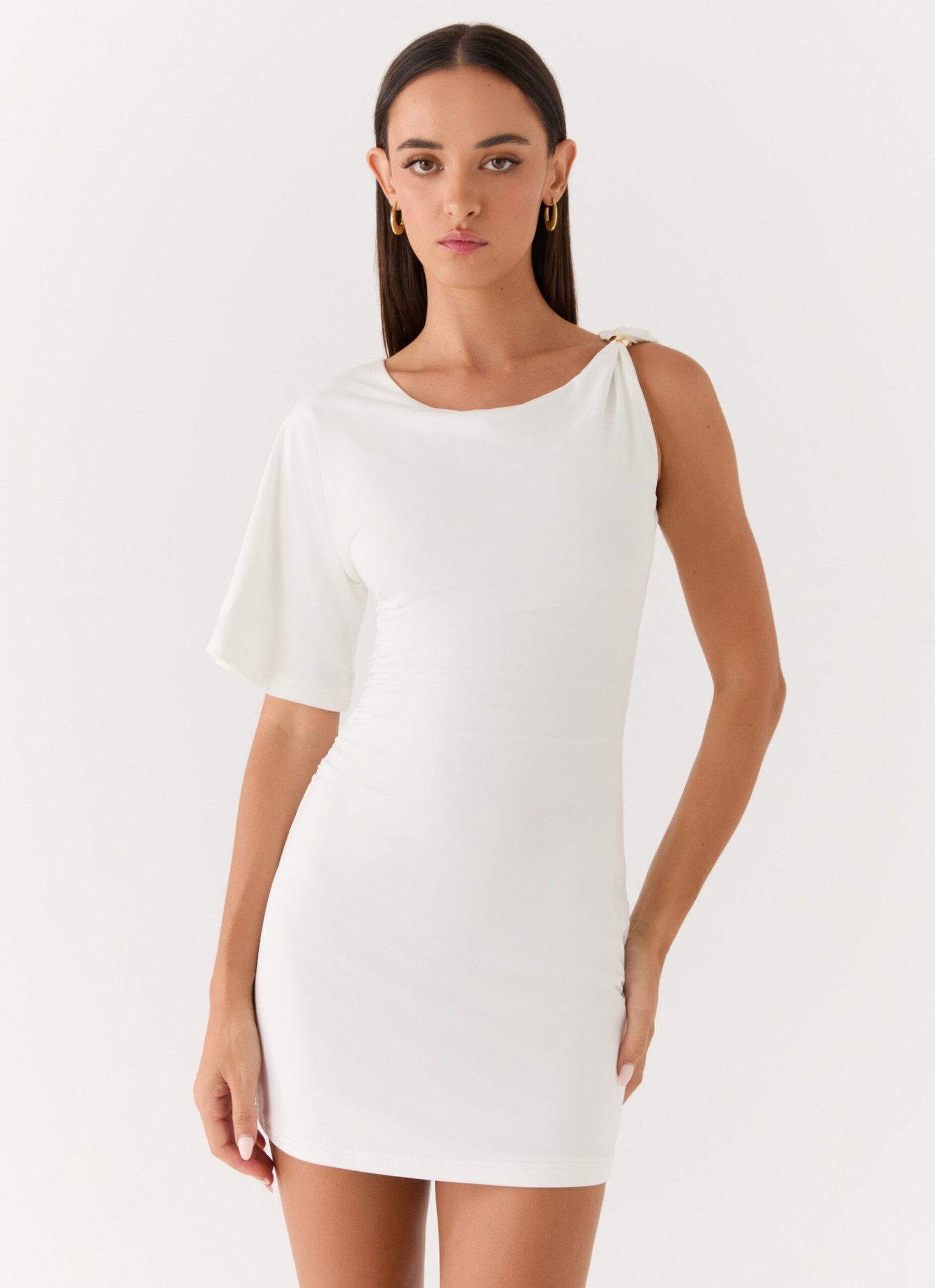 OmariMiniDressWhite4.jpg Omari Mini Dress - White - Image 1