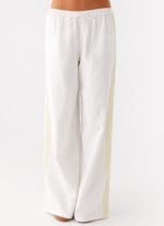 Oska Drawstring Pants - White - Image 6