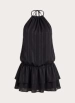 Parade Halter Mini Dress - Black - Image 8