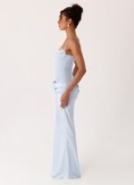 Peasella Maxi Dress - Blue - Image 6