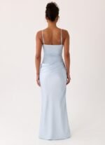 Peasella Maxi Dress - Blue - Image 7