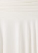 Perrie Asymmetrical Midi Skirt - Cloud Dancer - Image 10