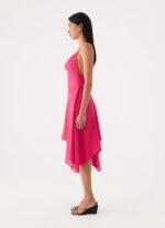 Pirama Beaded Midi Dress - Fuchsia - Image 3