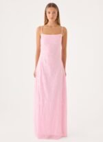 Posey Maxi Dress - Pink - Image 2