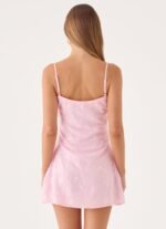 Posey Mini Dress - Pink - Image 4