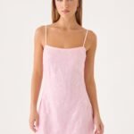 Posey Mini Dress - Pink