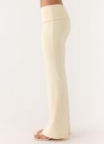 Renae Low Rise Pants - Baby Yellow - Image 4