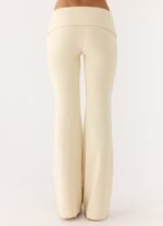 Renae Low Rise Pants - Baby Yellow - Image 5