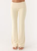 Renae Low Rise Pants - Baby Yellow - Image 2