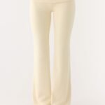 Renae Low Rise Pants - Baby Yellow
