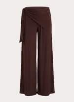 Riyan Waist Scarf Pant - Chocolate - Image 8