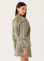 Roman Darts Jean Jacket - Vintage Tan Wash - Image 7