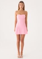 Rosabelle Mini Dress - Pink - Image 10