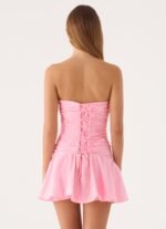 Rosabelle Mini Dress - Pink - Image 7