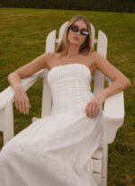Roslynn Maxi Dress - White - Image 4