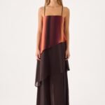 Ruesella Maxi Dress - Brown