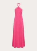 Samaria Halter Maxi Dress - Berry - Image 7