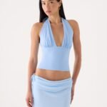 Selesa Halter Top - Blue