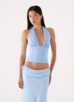 Selesa Halter Top - Blue - Image 2