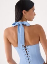 Selesa Halter Top - Blue - Image 5