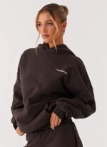 Signature Oversized Hoodie - Charcoal - Image 5
