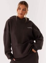 Signature Oversized Hoodie - Charcoal - Image 7