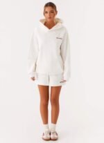 Signature Oversized Hoodie - Ivory - Image 4