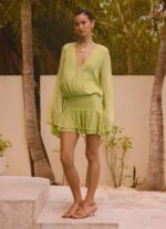 Solo In Soho Mini Dress - Lime