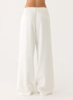 Sora Low Rise Pant - White - Image 6