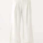 Sora Low Rise Pant - White