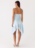 Starla Midi Dress - Pale Blue - Image 4