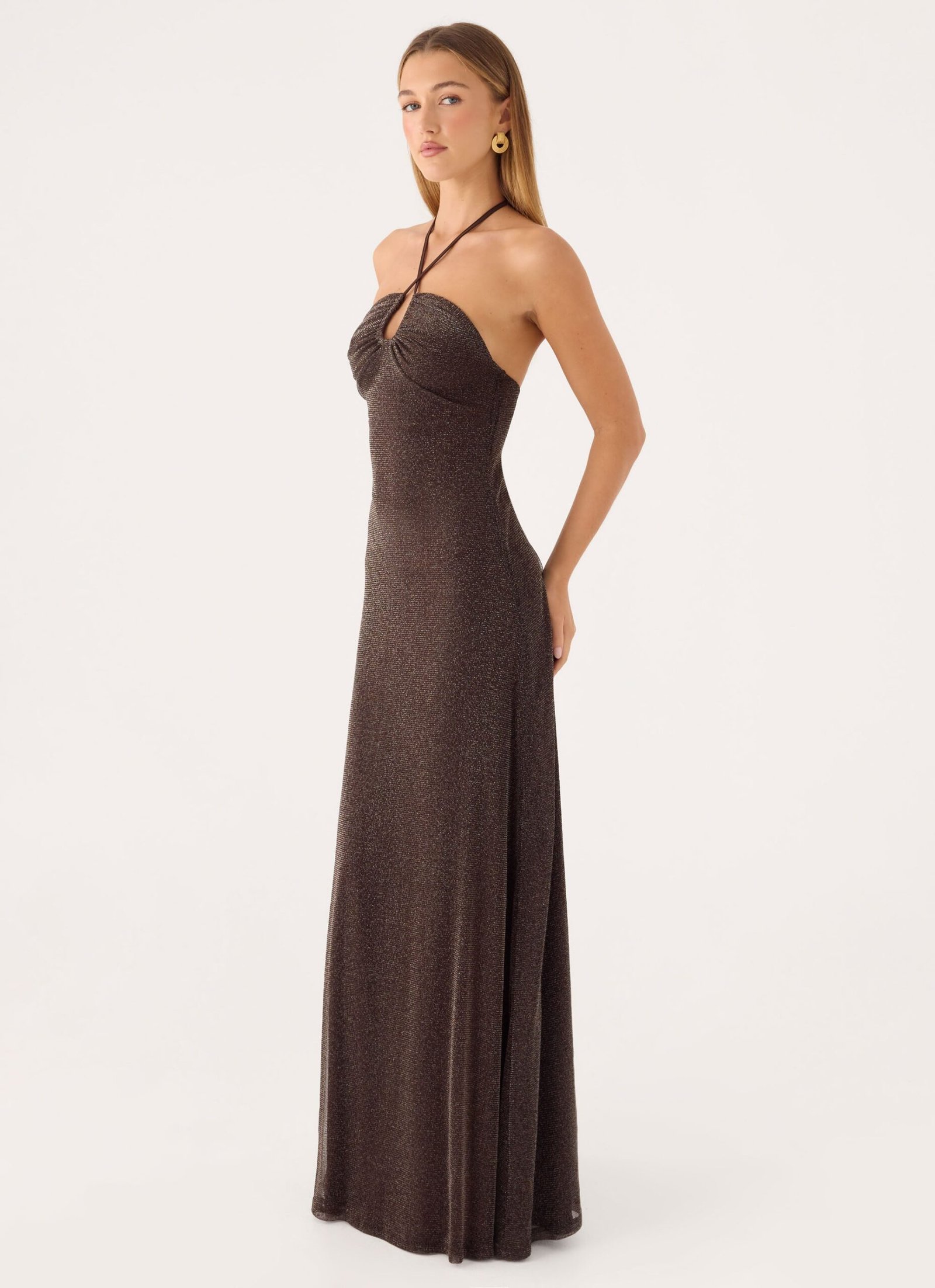 SummerDreamMaxiDressChocolate3.jpg Summer Dream Maxi Dress - Chocolate - Image 1