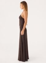 Summer Dream Maxi Dress - Chocolate - Image 4