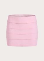 Super Model Crepe Micro Skort - Pink - Image 8
