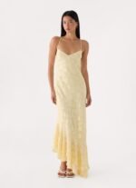 Take A Photo Midi Dress - Yellow - Image 2