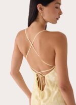 Take A Photo Midi Dress - Yellow - Image 5