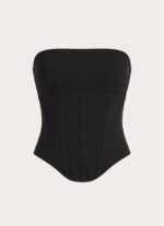 Tillie Corset Top - Black - Image 8