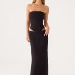 Tillie Maxi Skirt - Black