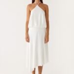 To The Girls Midi Dress - White