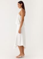 To The Girls Midi Dress - White - Image 3